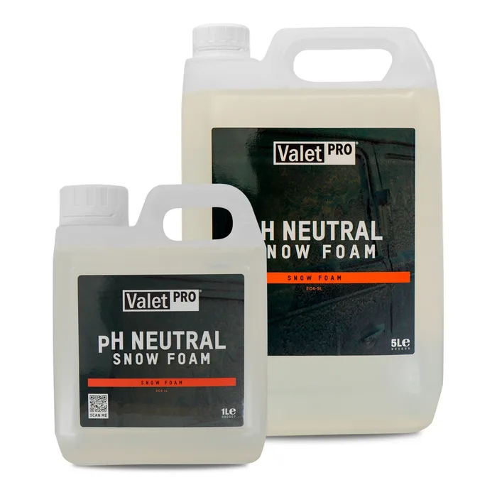 Förtvättsmedel VALETPRO PH Neutral Snow Foam - Skummande / Vaxsäkert